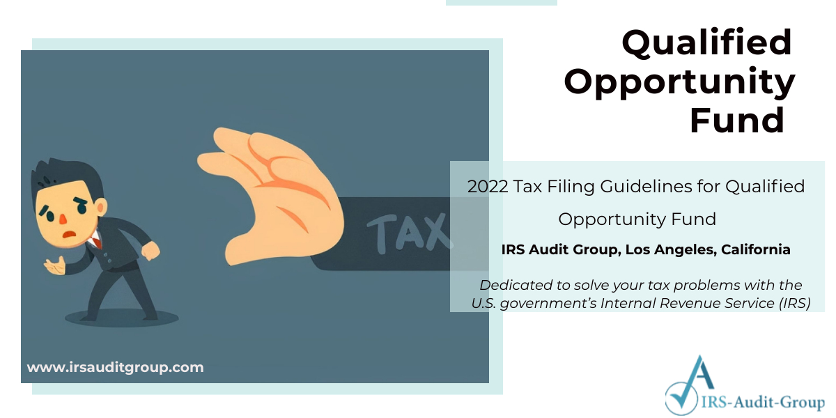 Qualified Opportunity Fund and Tax Filling - 2022