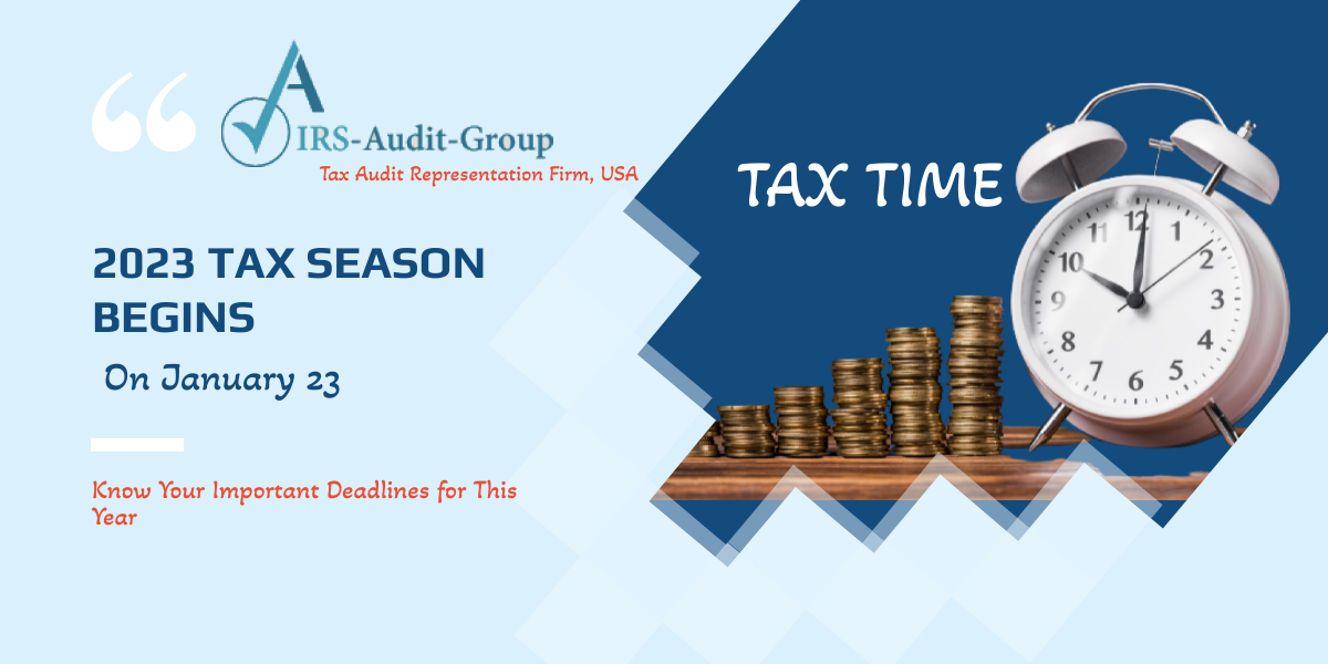 Tax Season 2023 Deadline