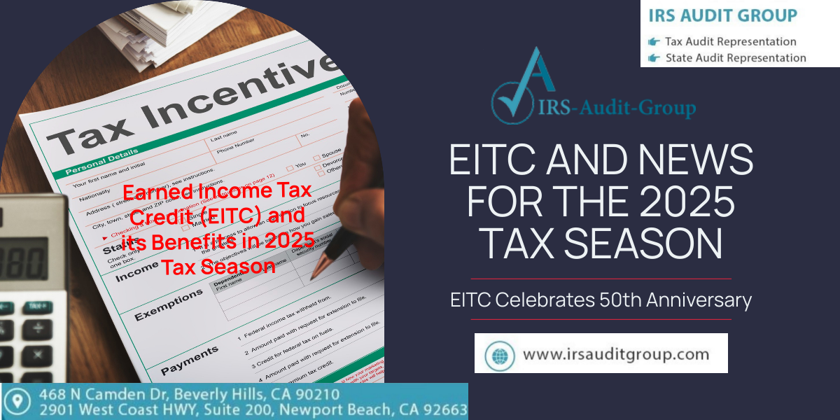 EITC and News for the Tax Season 2025