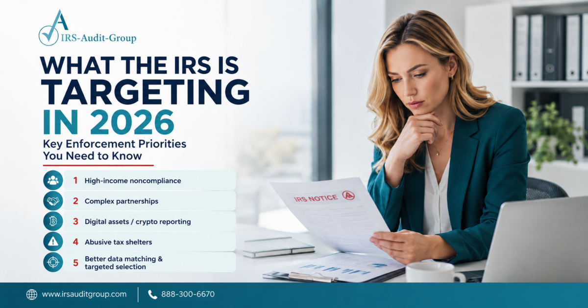 What the IRS Is Targeting in Tax Season 2026: Five Key Enforcement Priorities You Need to Know