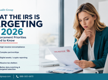What the IRS Is Targeting in Tax Season 2026: Five Key Enforcement Priorities You Need to Know
