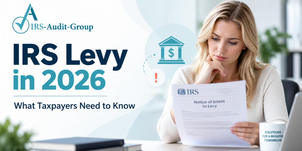 IRS Levy in 2026: What It Means, What the IRS Can Take, and How to Respond